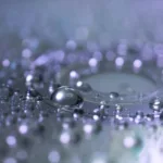 back light beads blur bubble