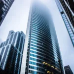 gray high rise buildings