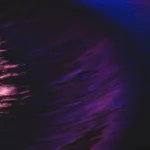 purple and blue light digital wallpaper