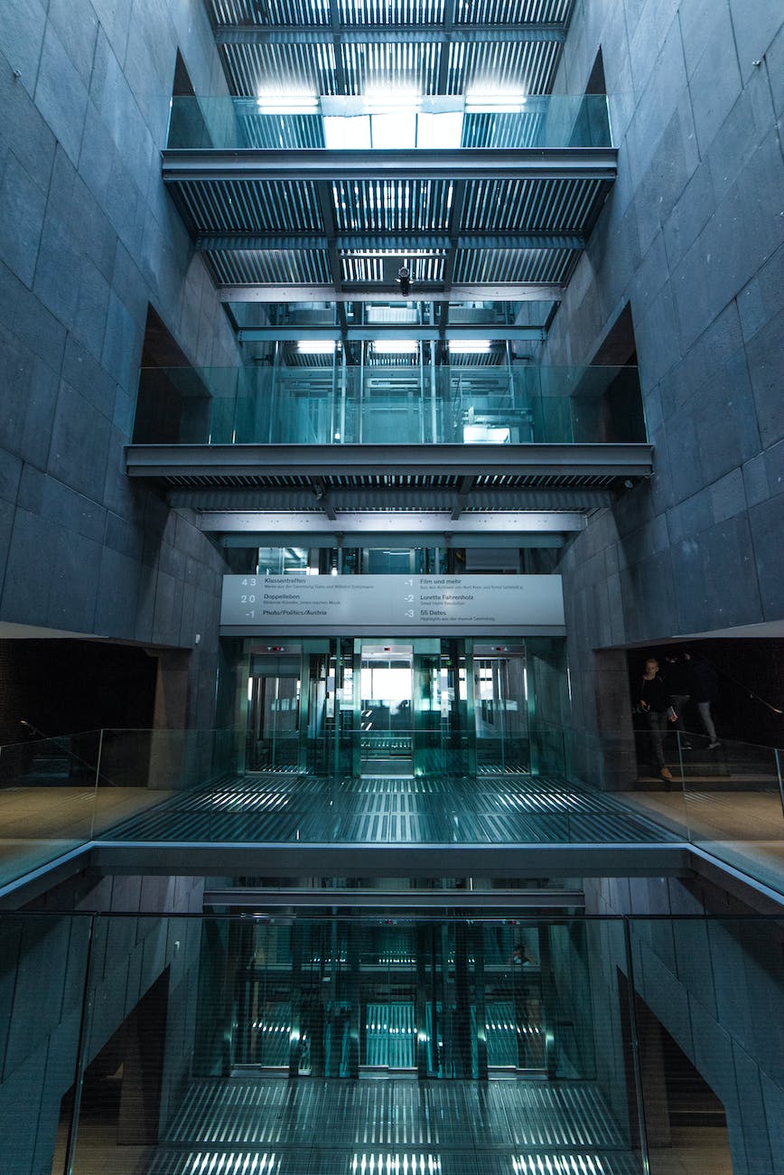 building interior empty of people