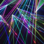 assorted color laser lights