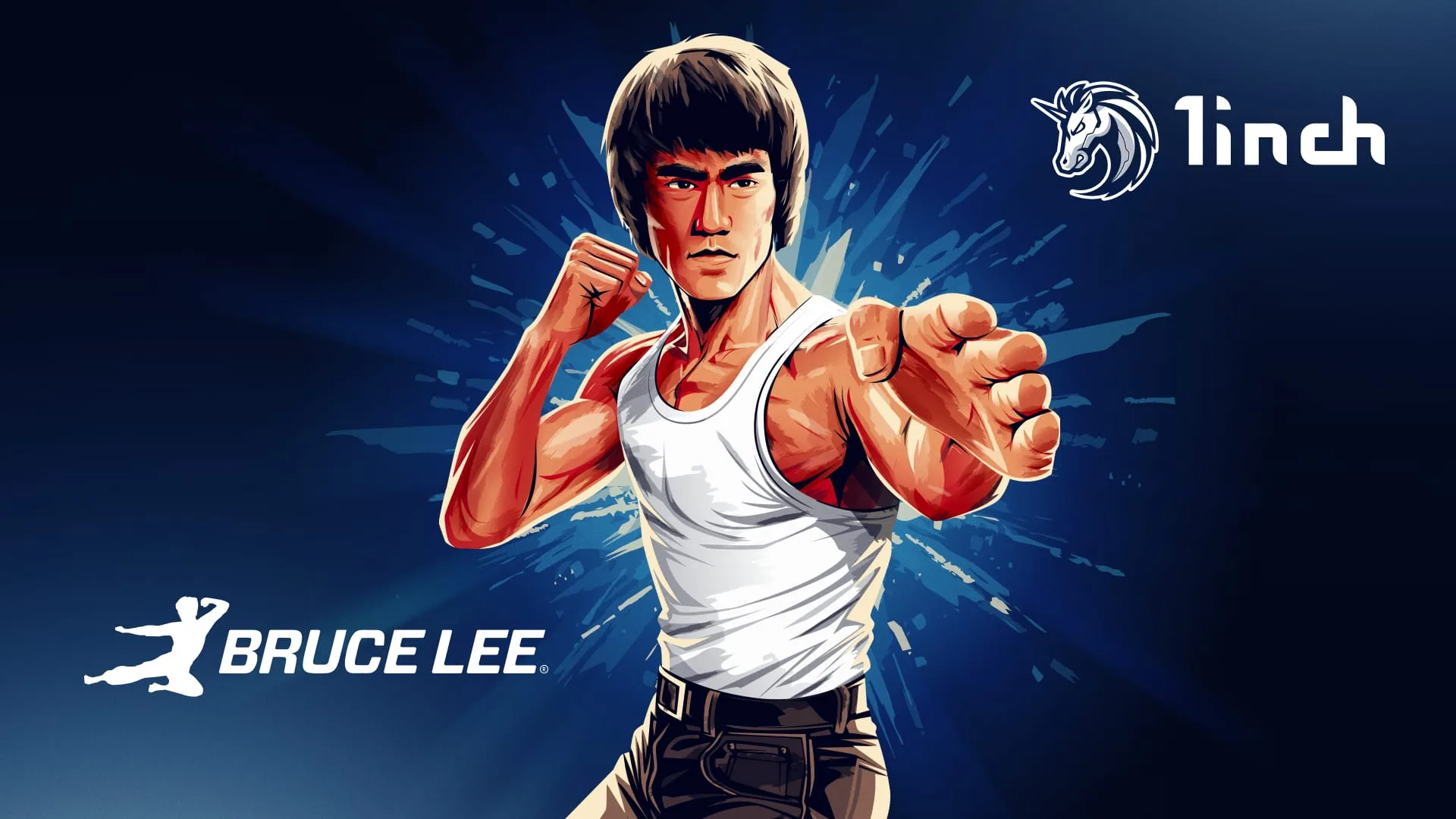 DeFi project 1inch partners with the Bruce Lee Family Company