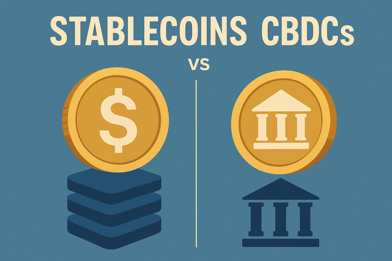 Stablecoins vs CBDCs
