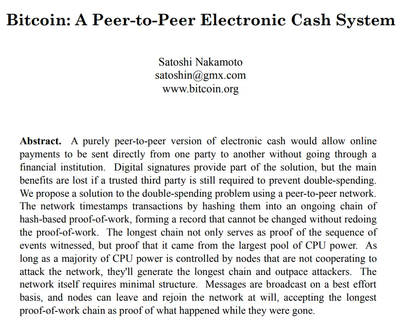 Who is Satoshi Nakamoto?